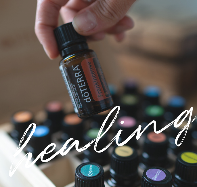 Healing Frankinsense Essential Oil in doTERRA box