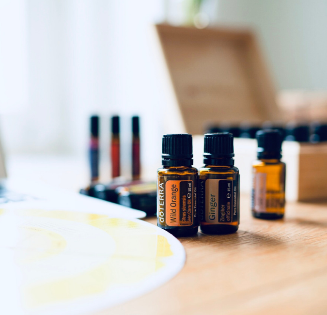 doTERRA essential oils wild orange ginger